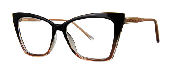 Modern Times SUPPORT Eyeglasses, Black/Brown Fade