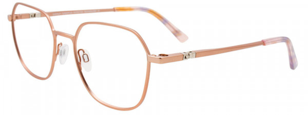EasyClip EC626 Eyeglasses, 030 - Satin Pink Gold