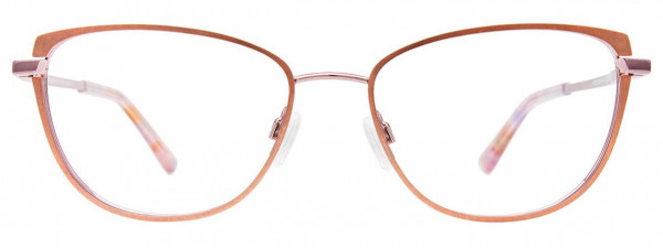 EasyClip EC624 Eyeglasses, 030 - Light Copper & Light Lilac