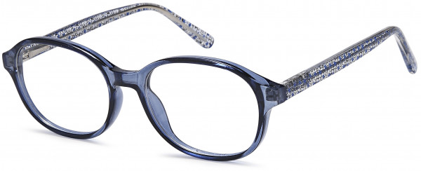 4U US118 Eyeglasses, Blue