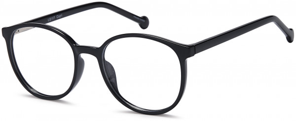 4U US117 Eyeglasses, Black