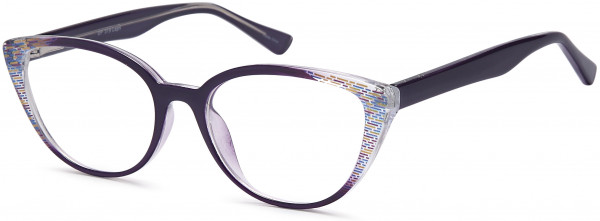 4U UP 319 Eyeglasses, Purple