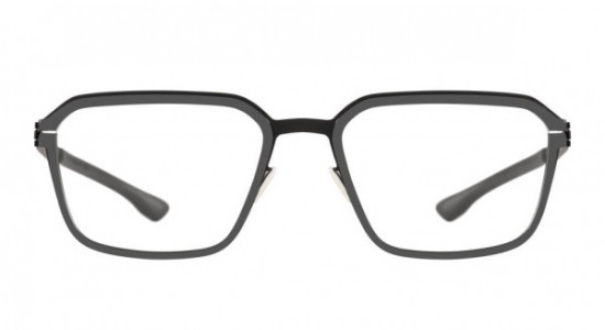 ic! berlin Tungsten Eyeglasses, Black-Gun-Metal