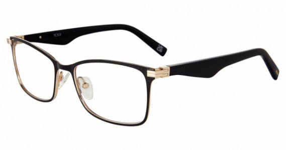Tumi VTU524 Eyeglasses, black/gold bl