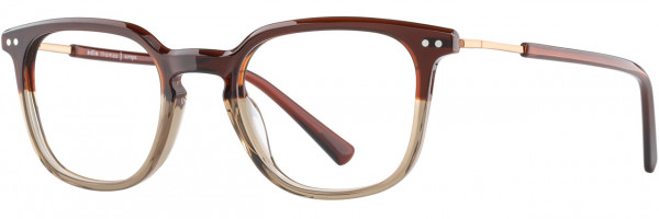 Adin Thomas Adin Thomas 576 Eyeglasses, 3 - Chocolate / Taupe / Copper