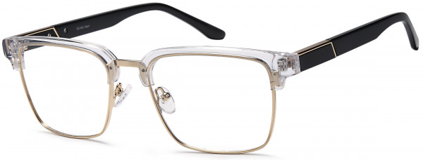 Di Caprio DC362 Eyeglasses, Crystal Gold