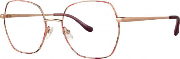Kensie Incognito Eyeglasses, Rose Gold
