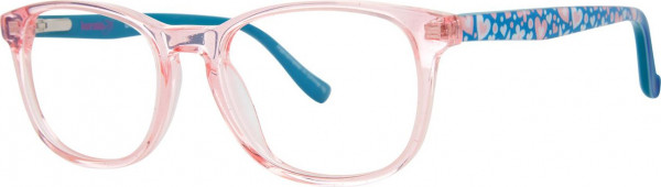 Kensie Dilemma Eyeglasses, Pink Shimmer