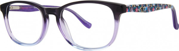 Kensie Dilemma Eyeglasses, Purple Fade