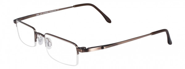 CoolClip CC819 Eyeglasses, 010 - Satin Copper Brown