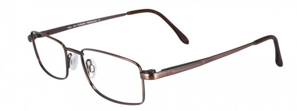 CoolClip CC823 Eyeglasses, 010 - Satin Copper Brown