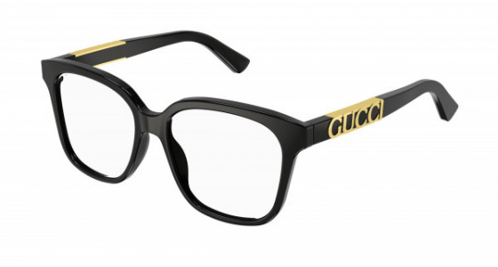 Gucci GG1192O Eyeglasses, 004 - BLACK with TRANSPARENT lenses