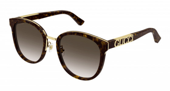 Gucci GG1190SK Sunglasses, 002 - HAVANA with BROWN lenses