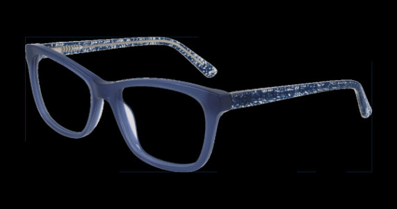 Bebe Eyes BB5213 Eyeglasses, 420 Navy Crystal