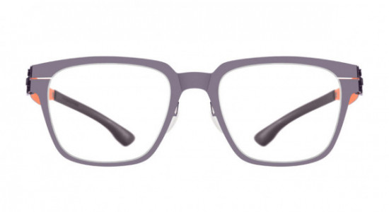 ic! berlin Bo Eyeglasses, Shiny Aubergine-Flame