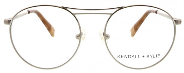 KENDALL + KYLIE KKO131 Eyeglasses, 045 Shiny Silver
