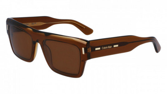 Calvin Klein CK23504S Sunglasses, (200) BROWN