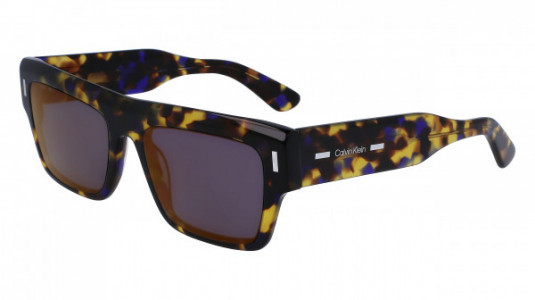 Calvin Klein CK23504S Sunglasses, (422) HAVANA BLUE