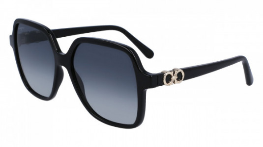 Ferragamo SF1083S Sunglasses, (001) BLACK