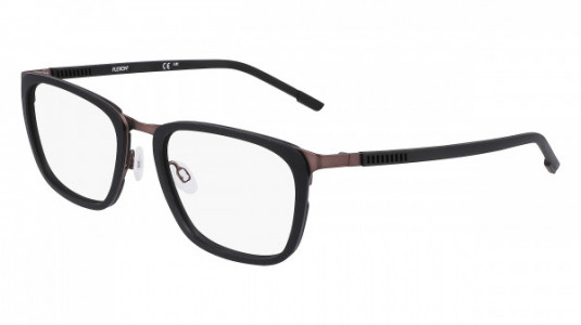 Flexon FLEXON E1139 Eyeglasses, (004) MATTE BLACK/COPPER