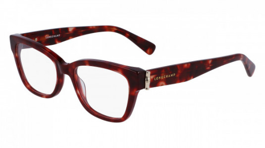 Longchamp LO2713 Eyeglasses, (640) RED HAVANA