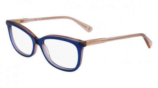 Longchamp LO2718 Eyeglasses, (435) BLUE/ROSE