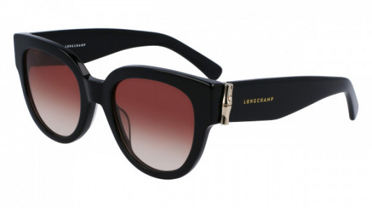 Longchamp LO733S Sunglasses, (001) BLACK