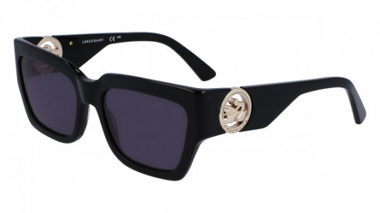 Longchamp LO735S Sunglasses, (001) BLACK