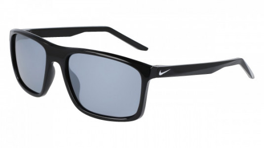 Nike NIKE FIRE L P FD1819 Sunglasses, (010) BLACK/POLAR SILVER FLASH