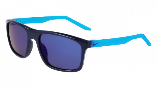 Nike NIKE FIRE P FD1818 Sunglasses, (451) OBSIDIAN/POLAR BLUE FLASH