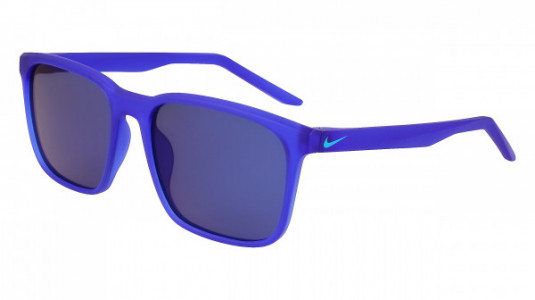 Nike NIKE RAVE P FD1849 Sunglasses, (416) MATTE RACER BLUE/POLAR BLUE FL