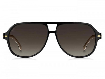 HUGO BOSS Black BOSS 1507/S Sunglasses, 0807 BLACK
