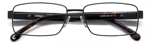 Carrera CARRERA 8887 Eyeglasses, 0807 BLACK
