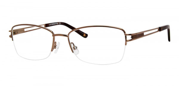 Liz Claiborne L 675 Eyeglasses, 009Q BROWN