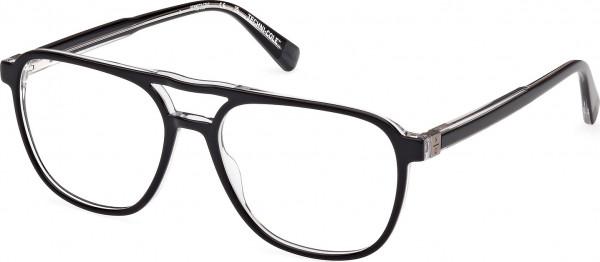 Kenneth Cole New York KC0350 Eyeglasses, 005 - Black/Crystal / Black/Crystal