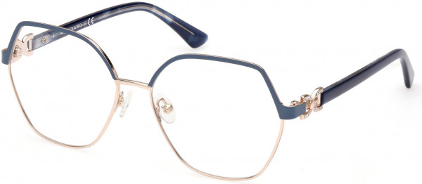 GUESS by Marciano GM0391 Eyeglasses, 091 - Matte Blue