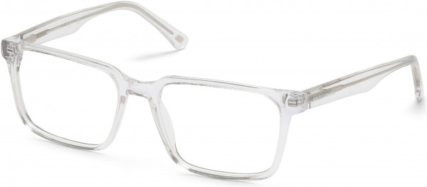Skechers SE3353 Eyeglasses, 026 - Shiny Crystal Clear
