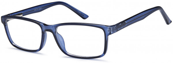 4U US114 Eyeglasses, Blue