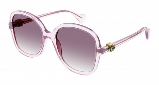 Gucci GG1178S Sunglasses, 005 - PINK with VIOLET lenses