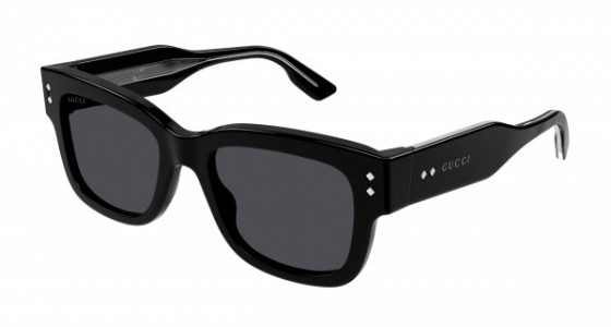 Gucci GG1217S Sunglasses, 001 - BLACK with GREY lenses