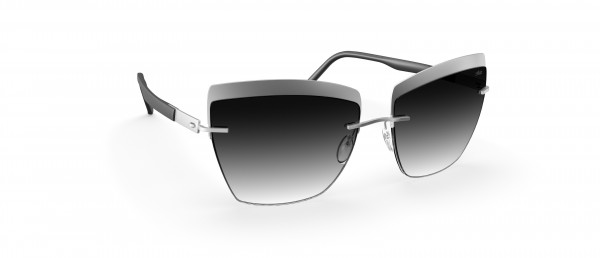 Silhouette Accent Shades 8189 Sunglasses, 7000 Classic Grey Gradient