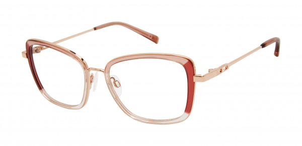 Kate Young K357 Eyeglasses, Blush/Rose Gold (BLS)