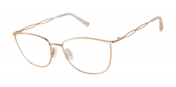 Kate Young K356 Eyeglasses, Rose Gold (RGD)