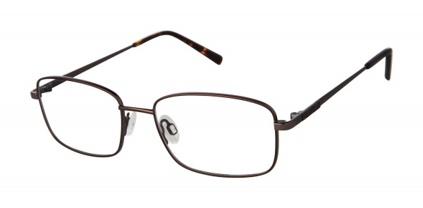 TITANflex M1007 Eyeglasses, Brown (DBR)