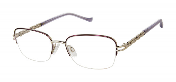 Tura R701 Eyeglasses, Lilac/ Silver (LIL)
