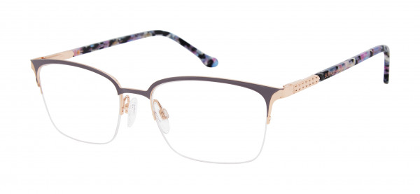 Buffalo BW522 Eyeglasses, Grey/Rose Gold (GRY)