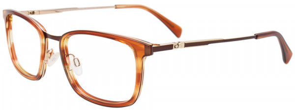 EasyClip EC617 Eyeglasses, 010 - Brown Havana