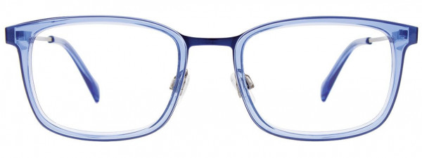 EasyClip EC617 Eyeglasses, 050 - Crystal Blue