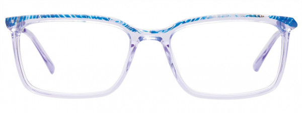 EasyClip EC635 Eyeglasses, 080 - Purple Crystal