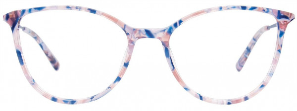 EasyClip EC673 Eyeglasses, 050 - Light Blue & Pink Mix Design